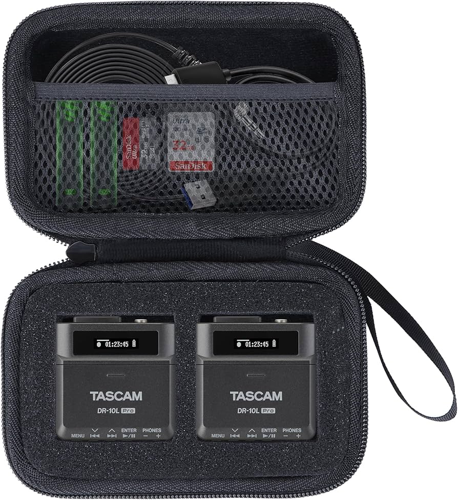 TASCAM DR-10L 2台セット ケース付き TASCAM DR-10L 2台セット ケース付き TASCAM DR-10L 2台セット